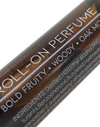 Bold Fruity Woody Oak Moss Roll-on Perfume