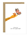 'THANK YOU, you make my life beautiful' Gift Card