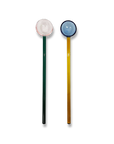 Japanese Borosilicate Colour Glass Spoons 19cm
