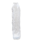 Oversize Textured Glass Vase XL