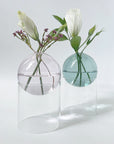 Mini Bubble Flower Vase Honey