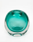Floating Teal Bubble Vase Small
