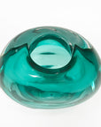 Floating Teal Bubble Vase Small