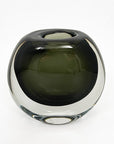 Floating Smoke Green Bubble Vase Small