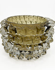Spike Weighted Glass Vase Short