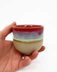 Japanese Glazed Drip Mug Cherry