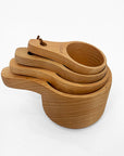 Wooden Measuring cup Set