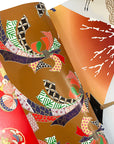 Japanese Washi Gift Wrapping Papers - 12 Sheets