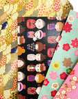 Japanese Washi Gift Wrapping Papers - 12 Sheets
