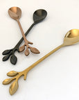 Leafy Stainless Steel Teaspoon