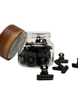 25PK Matte Blk Bull-clips