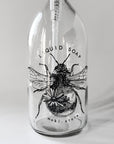 Moki Transparent Bee Liquid Soap Refill Bottle