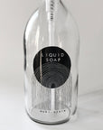 Moki Transparent Liquid Soap Refill Bottle