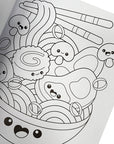 The Super Kawaii Coloring Book