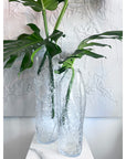 Oversize Textured Glass Vase L