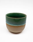 Japanese Glazed Drip Mug Teal