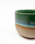 Japanese Glazed Drip Mug Teal