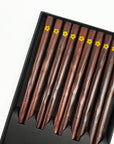 5 Pack Wooden Chopstick Set