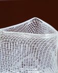 Glass Grid Vase -Tall