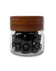 25PK Matte Blk Bull-clips