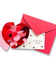 Thank You Pop-up Card Heart