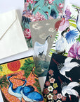 Japanese Crane Note Cards 12Pk