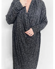 Tsunami - Melange Burnout Dress