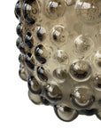 Smokey Bubbles Glass Vase