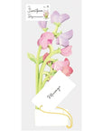 Blooming Card Sweet Pea