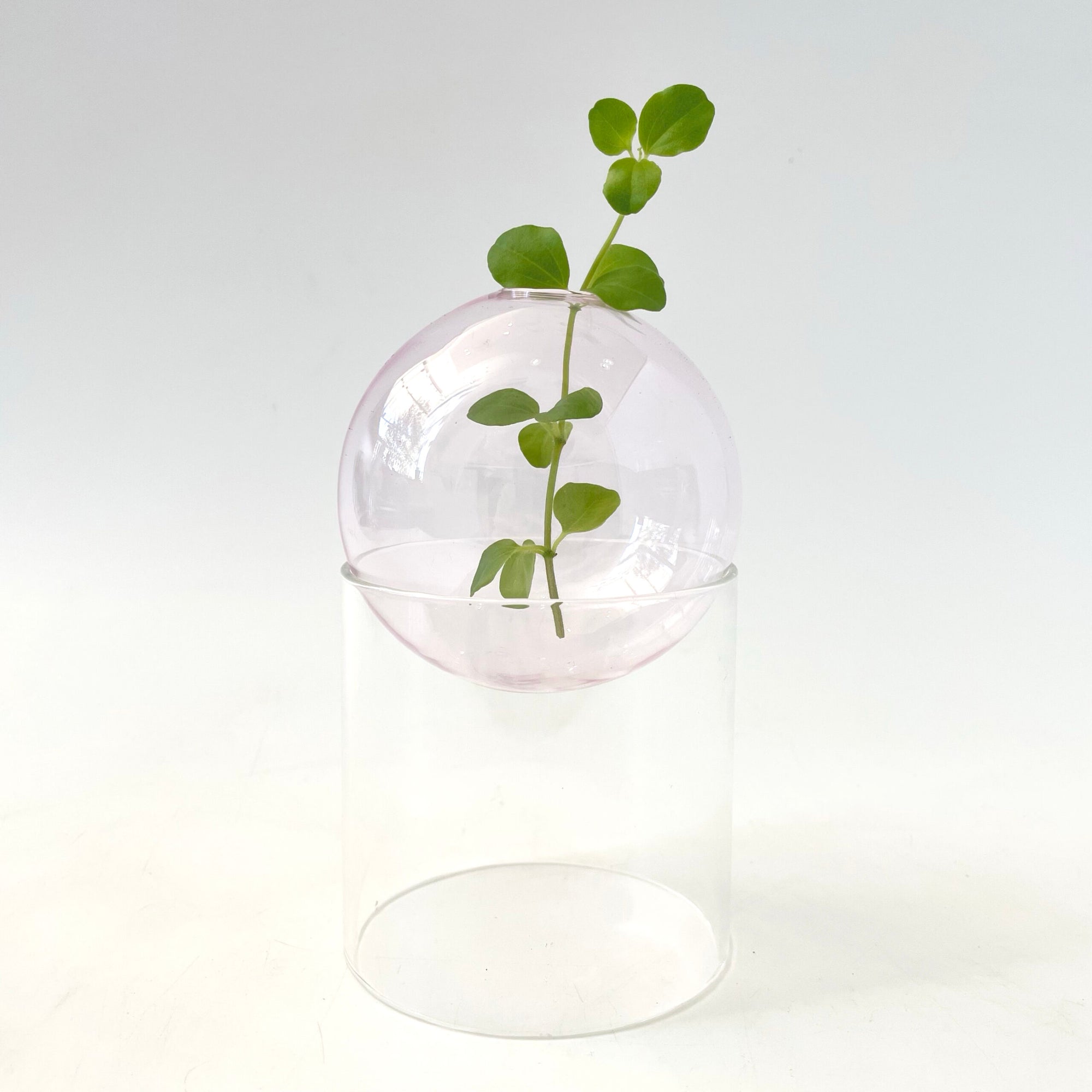 Mini Bubble Flower Vase Blush