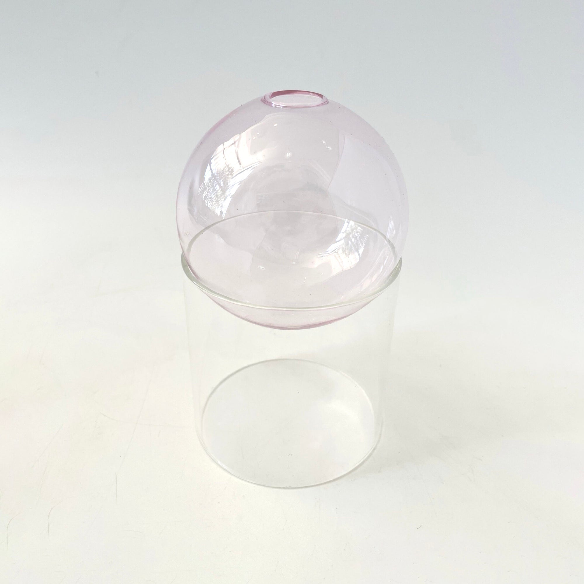 Mini Bubble Flower Vase Blush