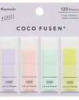Coco Fusen Sticky Notes - Medium - Pastel harmony