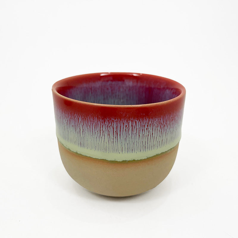 Japanese Glazed Drip Mug Cherry