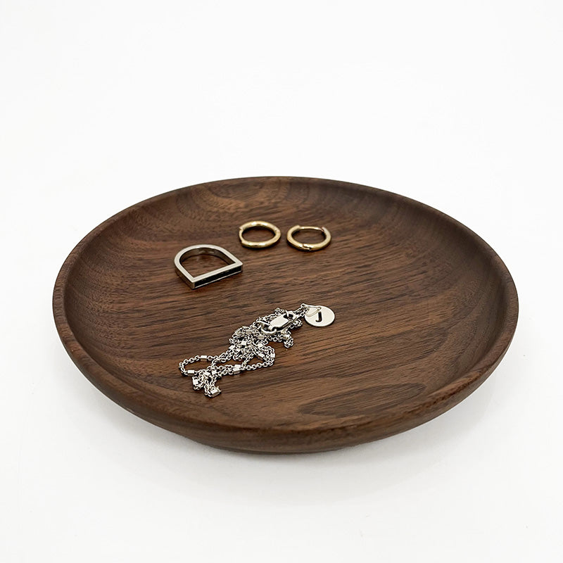 Walnut Wooden Mini Plate