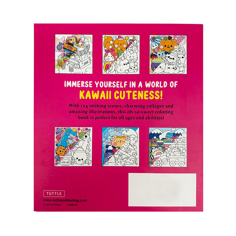 The Super Kawaii Coloring Book