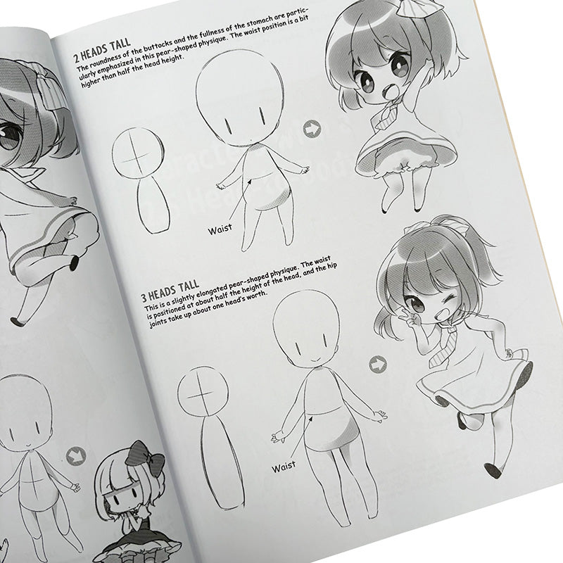 Beginner&#39;s Guide to Drawing Manga Chibi Girls