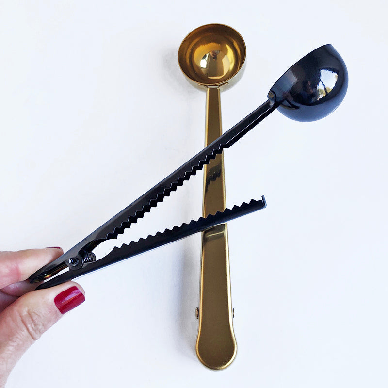 Coffee Bag Clip Spoon