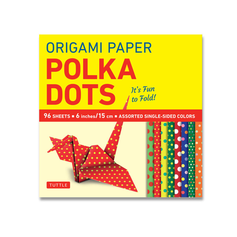 Origami Paper 96 sheets - Polka Dots