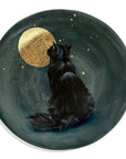 Black cat Plate
