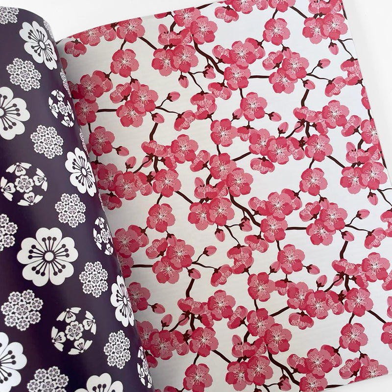Cherry Blossom Gift Wrapping Papers 12Pk