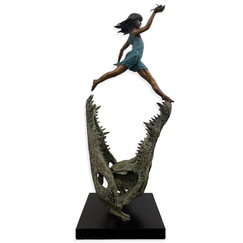 Minki and the Crocodile (Maquette) – Unsafe passage