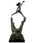 Minki and the Crocodile (Maquette) – Unsafe passage