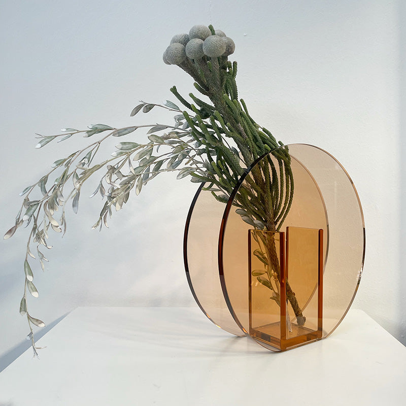 Retro Minimalistic Glass Vase